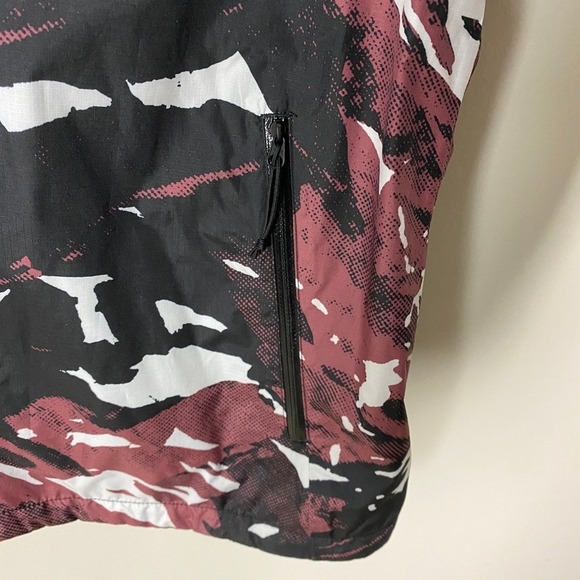 The North Face Antora Printed Jacket DryVent Rain Coat Womens XL Abstract - Picture 8 of 10